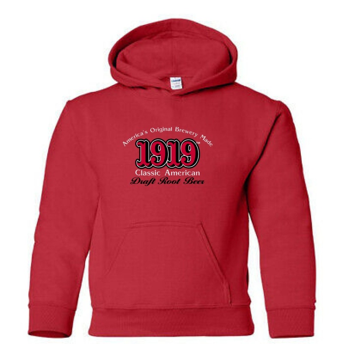 1919 Youth Sweatshirt - Red