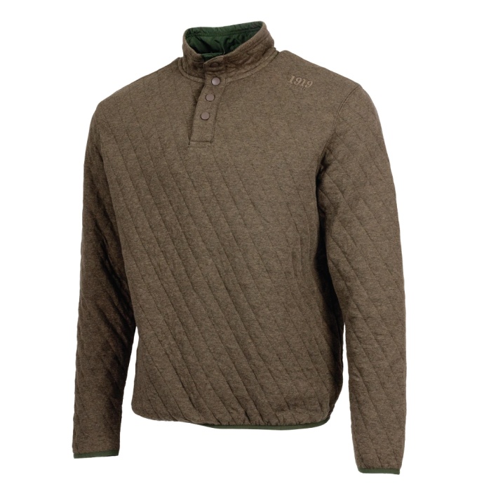 1919 Quilted Snap Mock **SALE ITEM**